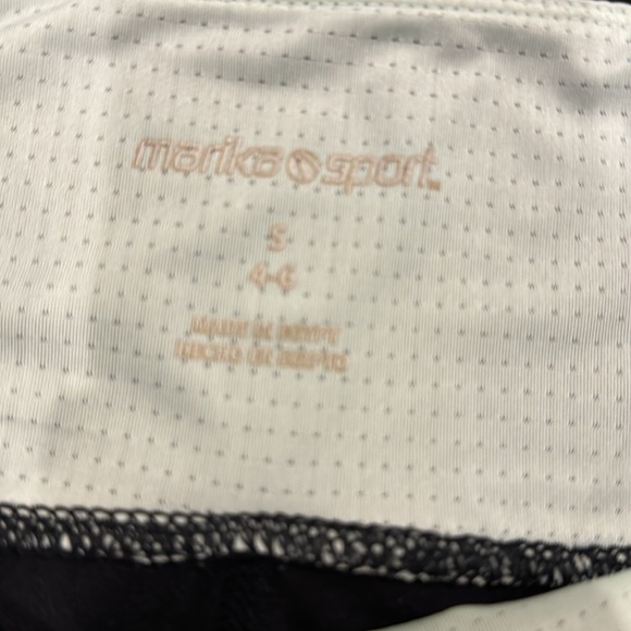 Marika Sport black capri leggings size S 4-6 - Picture 2 of 7